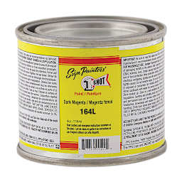 1-Shot Lettering Enamel - Dark Magenta, 4 oz