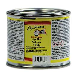 1-Shot Lettering Enamel - Light Blue, 4 oz