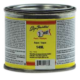 1-Shot Lettering Enamel - Back of Aqua, 4 oz can