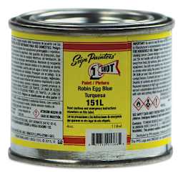 1-Shot Lettering Enamel - Robin Egg Blue, 4 oz