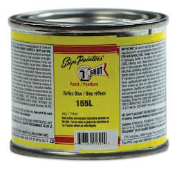 1-Shot Lettering Enamel - Reflex Blue, 4 oz