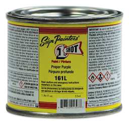 1-Shot Lettering Enamel - Proper Purple, 4 oz
