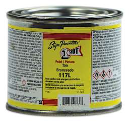 1-Shot Lettering Enamel - Tan, 4 oz