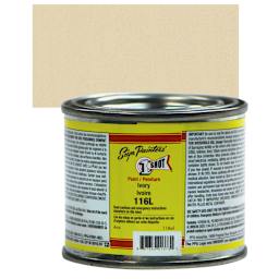 1-Shot Lettering Enamel - Ivory, 4 oz can and swatch