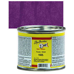 1-Shot Lettering Enamel - Purple, 4 oz can and swatch