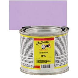 1-Shot Lettering Enamel - Violet, 4 oz can and swatch