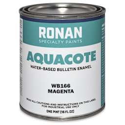 Ronan Aquacote Water-Based Acrylic Color - Magenta, Pint