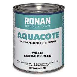 Ronan Aquacote Water-Based Acrylic Color - Emerald, Pint