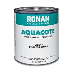 Ronan Aquacote Water-Based Acrylic Color - Process Green, Quart