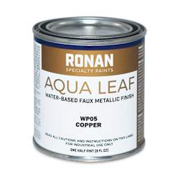 Ronan Aquacote Metallic Bulletin Enamel - Copper, 1/2 Pint