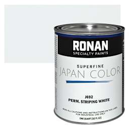Ronan Superfine Japan Color - Permanent Striping White - Can and Swatch