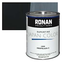Ronan Superfine Japan Color - Drop Black C - Can and Swatch