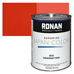 Ronan Superfine Japan Color - Signcraft Red - Can and Swatch