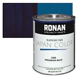 Ronan Superfine Japan Color - Prussian Blue - Can and Swatch