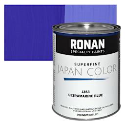 Ronan Superfine Japan Color - Ultramarine Blue - Can and Swatch