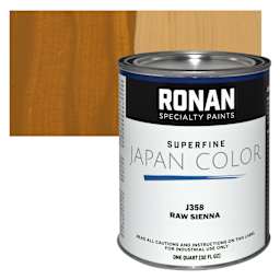 Ronan Superfine Japan Color - Raw Sienna - Can and Swatch
