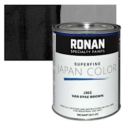 Ronan Superfine Japan Color - Van Dyke Brown - Can and Swatch