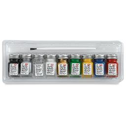 Testors Enamel Paint Set - Set of 8 colors, 1/4 oz bottles