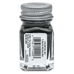 Testors Enamel Paint - Flat Black, 1/4 oz bottle