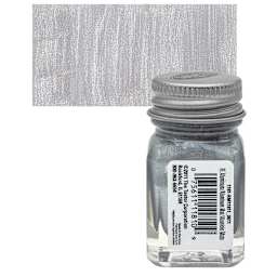 Testors Enamel Paint - Aluminum, 1/4 oz bottle and swatch