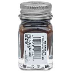 Testors Enamel Paint - Rubber, 1/4 oz bottle
