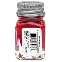 Testors Enamel Paint - Dark Red, 1/4 oz bottle