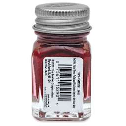 Testors Enamel Paint - Red Metal Flake, 1/4 oz bottle