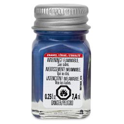 Testors Enamel Paint - Dark Blue, 1/4 oz bottle