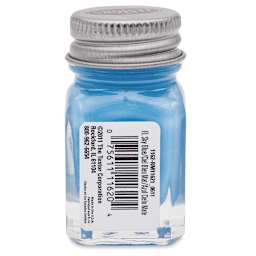 Testors Enamel Paint - Flat Blue, 1/4 oz bottle