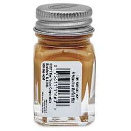 Testors Enamel Paint - Flat Brown, 1/4 oz bottle