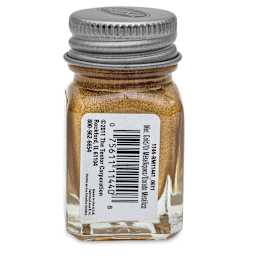 Testors Enamel Paint - Gold, 1/4 oz bottle