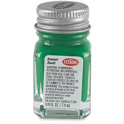 Testors Enamel Paints - Single bottle of Beret Green Enamel Paint