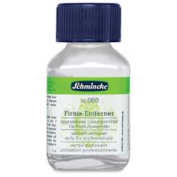 Schmincke Varnish Remover - Front of 60 ml Bottle
