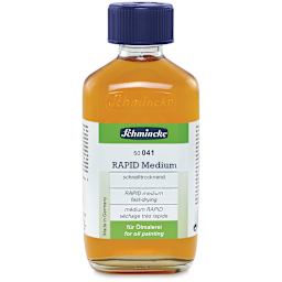 Schmincke Rapid Medium - Front of 200 ml bottle 