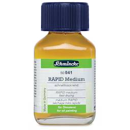 Schmincke Rapid Medium - Front of 60 ml bottle 
