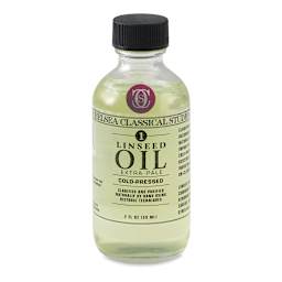 Chelsea Classical Studio Linseed Oil Medium - Front of 2 oz bottle