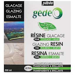 Pebeo Gedeo Bio-Based Resin - Glazing Resin, 300 ml
