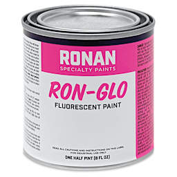 Ronan RON-GLO Fluorescent Paint - Green, 8 oz