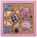 glass mosaic panels or tiles