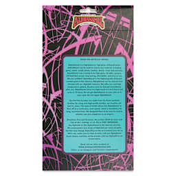 Alpha6 Alphanamel Lettering Enamel - Electroshock, Set of 9, 30 ml, Bottles, back of packaging