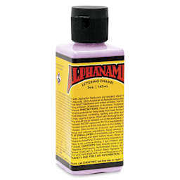 Alpha6 Alphanamel Lettering Enamel - Blackberry Sherbet, 147 ml, Bottle