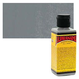 Alpha6 Alphanamel Lettering Enamel - Alpha Gray, 147 ml - Bottle and Swatch