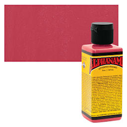Alpha6 Alphanamel Lettering Enamel - Dark Pink, 147 ml - Bottle and Swatch