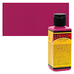 Alpha6 Alphanamel Lettering Enamel - Hot Pink, 147 ml - Bottle and Swatch