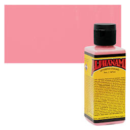 Alpha6 Alphanamel Lettering Enamel - Raspberry Sherbert, 147 ml - Bottle and Swatch