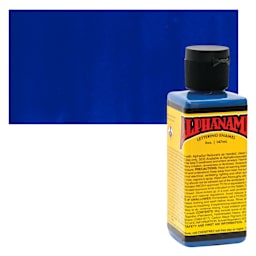 Alpha6 Alphanamel Lettering Enamel - Alpha Blue, 147 ml - Bottle and Swatch