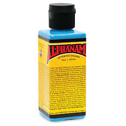 Alpha6 Alphanamel Lettering Enamel - Light Blue, 147 ml, Bottle
