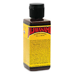 Alpha6 Alphanamel Lettering Enamel - Chocolate, 147 ml, Bottle