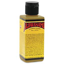 Alpha6 Alphanamel Lettering Enamel - Imitation Gold, 147 ml, Bottle