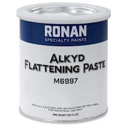 Ronan Alkyd Flattening Paste, Quart